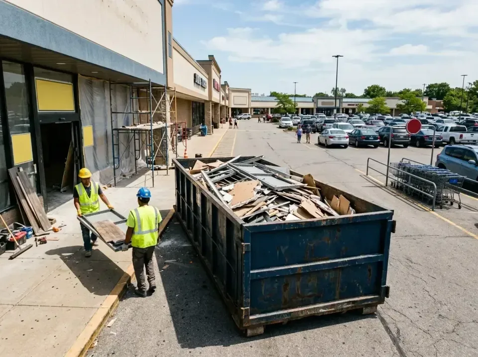 retail-store-renovation-debris-003 — frequently asked questions, Roll-off Dumpster Rentals in Shillington, PA